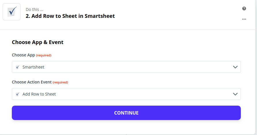 Add row to the sheet screen