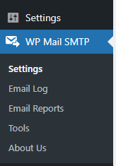 SMTP sidebar