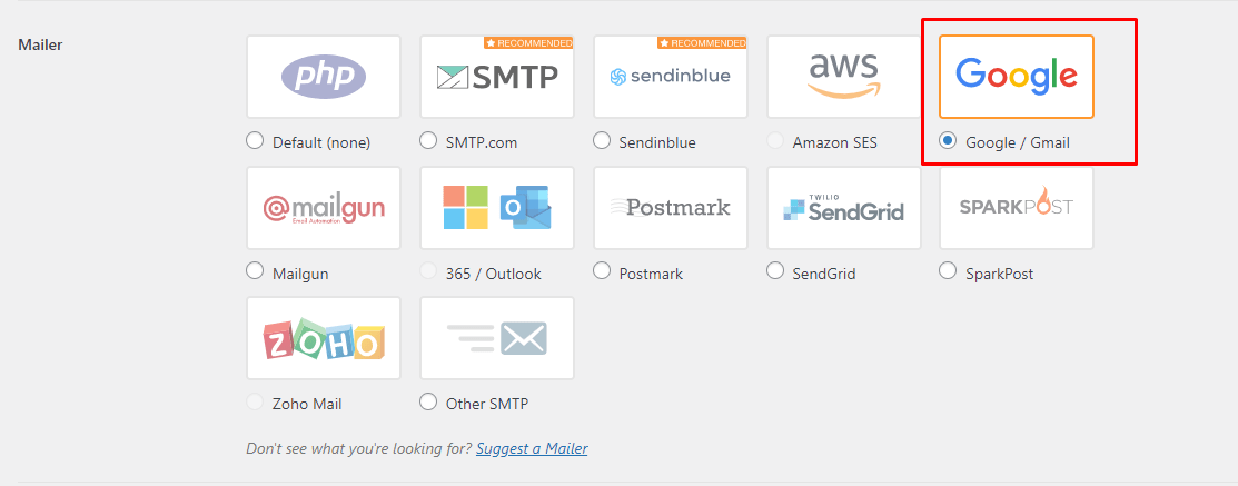 SMTP Configuration