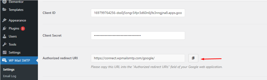 SMTP Settings