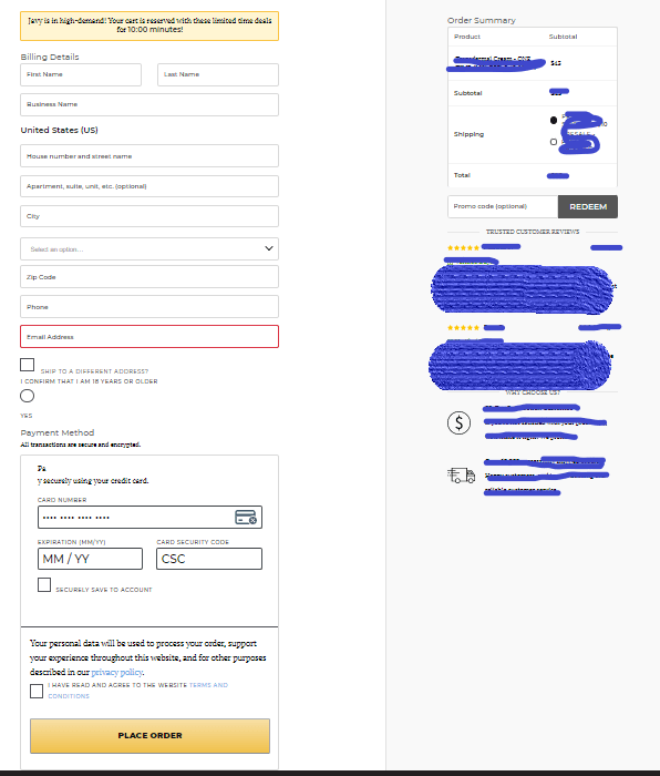 multiple checkout pages