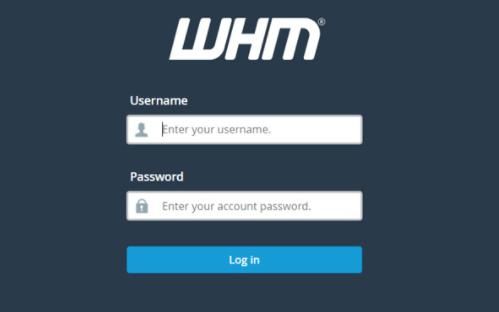 WHM Login