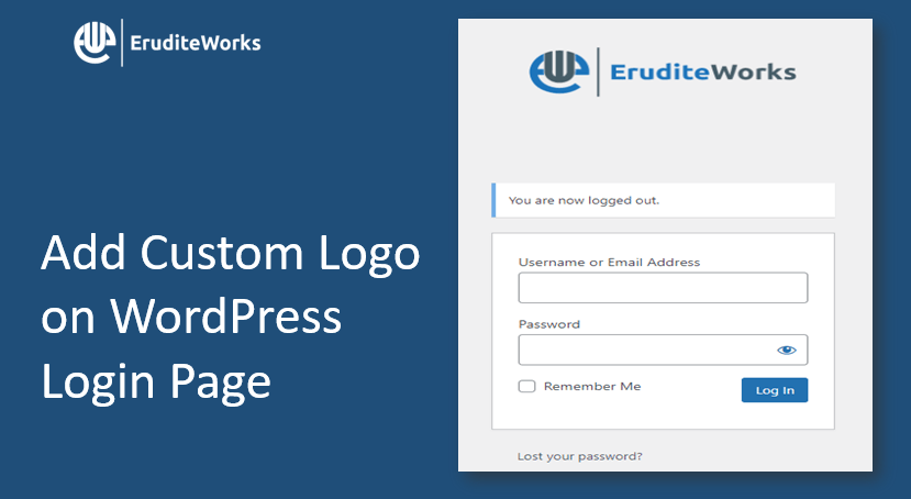 Add Custom logo on wordpress login page