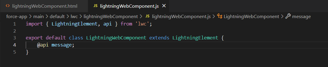 Lighting Web Components API