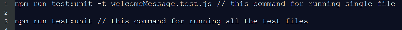 Run your test case