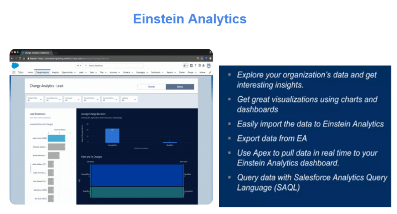 Einstein Analytics Information